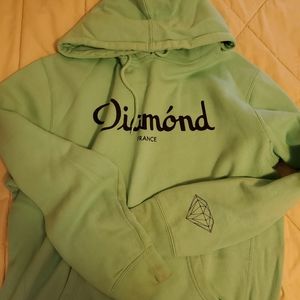 Diamond turquoise sweater